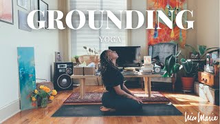 15 Minute Grounding Yoga Practice | Root Chakra Activation screenshot 1