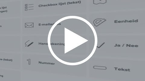 Hoe bouw ik een formulier in Inspect4All?