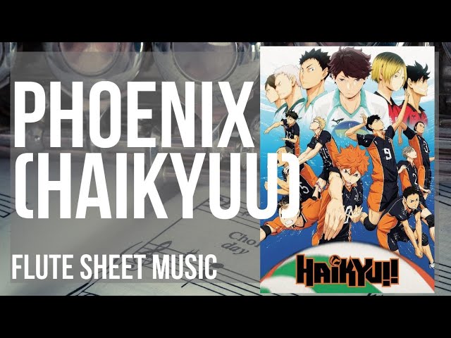 Haikyuu!! Opening 5 Sheet music for Flute (Solo)