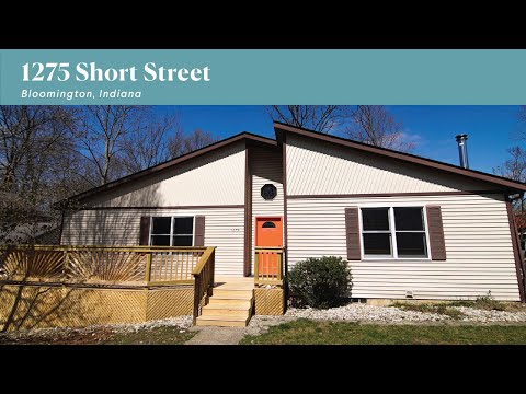 1275 Short Street, Bloomington, IN home video tour