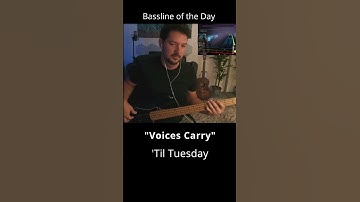 Thumbnail of Voices Carry - ‘Til Tuesday - #bass line of the day