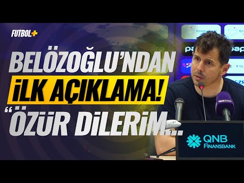 Emre Belözoğlu'ndan ilk açıklama! "Onların affına sığınmaktan başka bir cümlem yok"