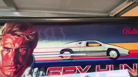 Bally Midway Spy Hunter Restore Part #1 - Cabinet Overview