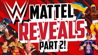 WWE Mattel Reveals Part 2! Thanks Mattel!