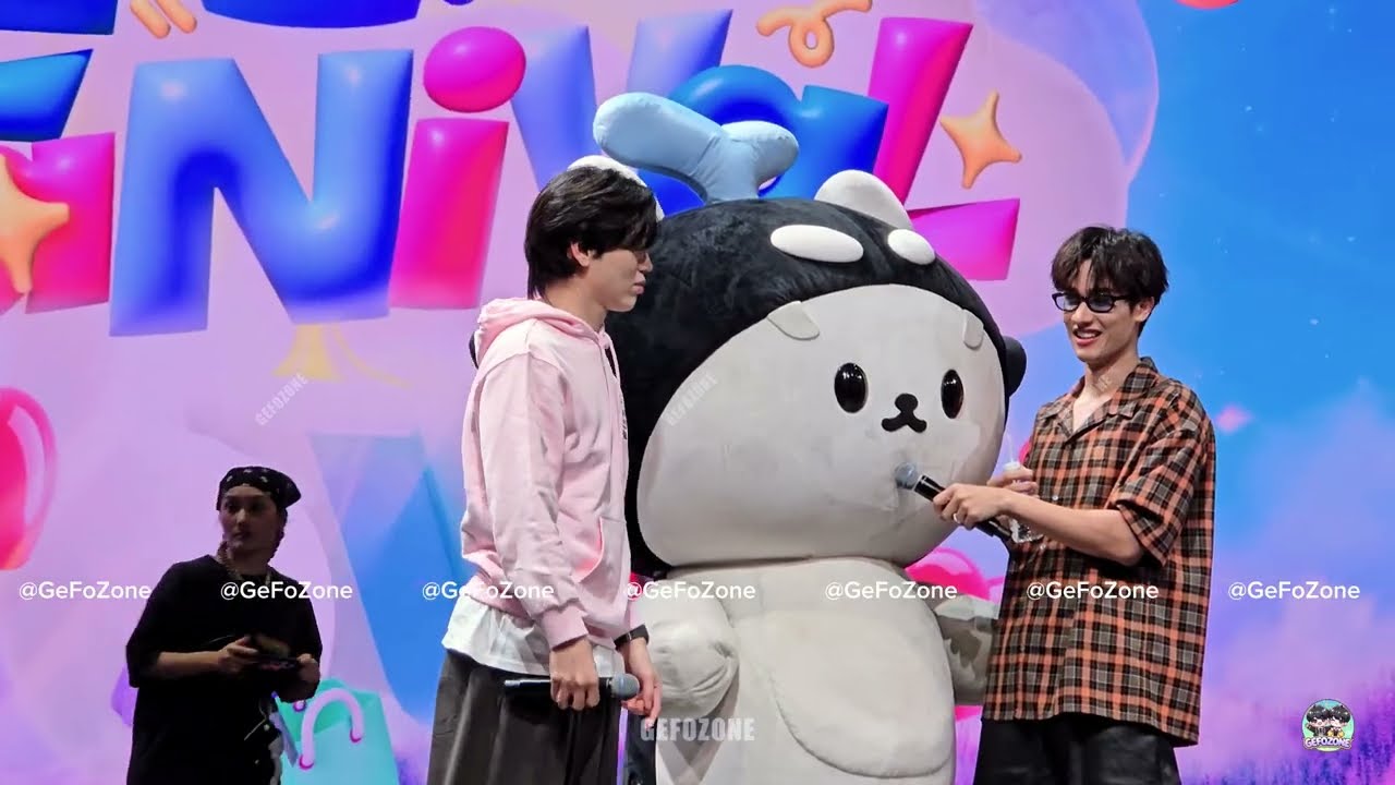 20251011 TAY NEW POLCASAN พูดคุยบนเวที ช่วง Fansign 