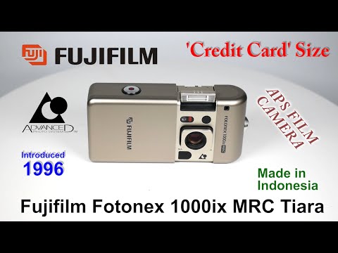 1996 Fujifilm Fotonex 1000ix MRC Tiara - APS Film Camera - YouTube