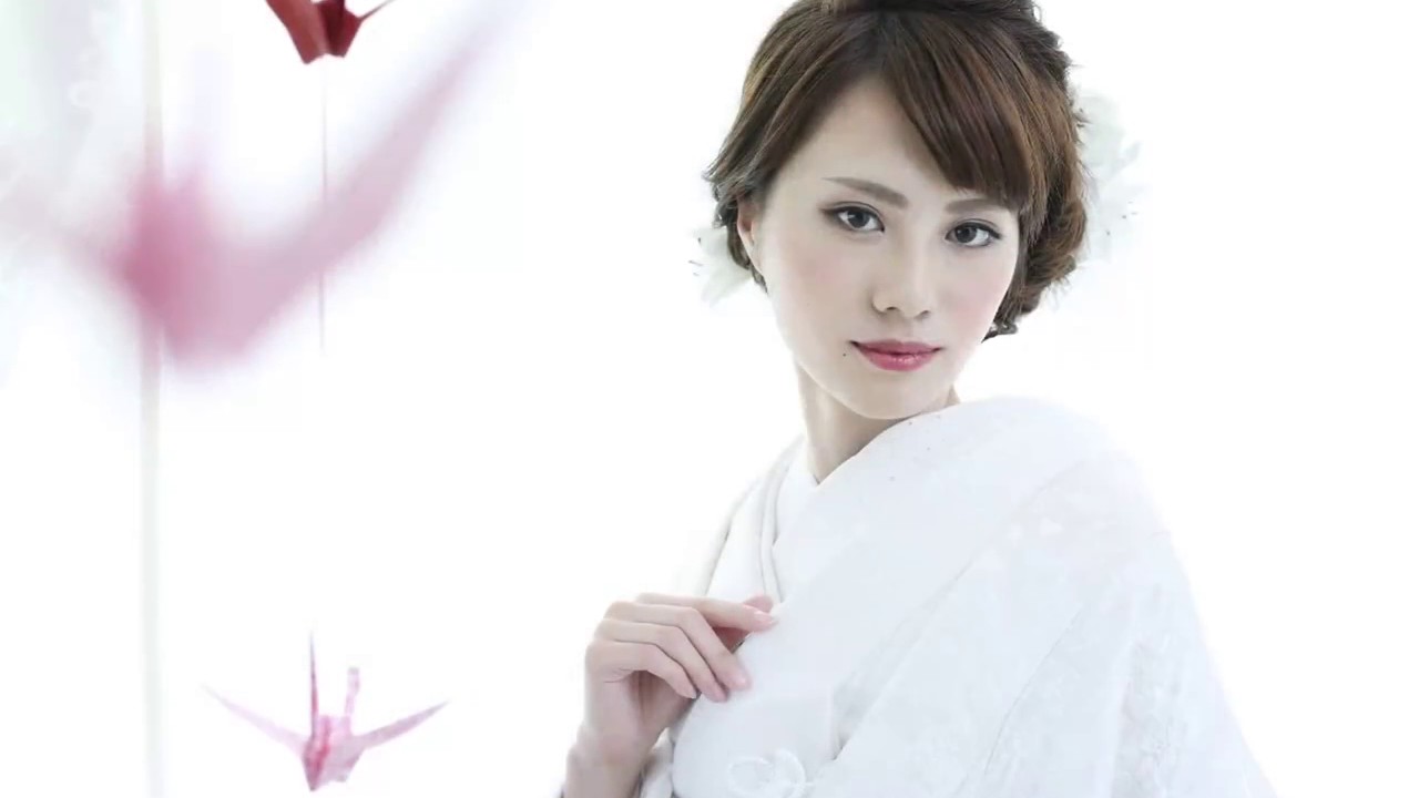 和装 白無垢 伝統的 洋髪スタイル ドレスショップbranche ひたちなか 和装 白無垢 伝統的 洋髪スタイル ドレスショップbranche ひたちなか