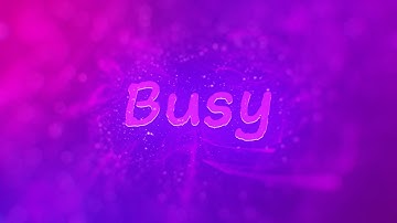 Busy with Jazz-purr, Javs and Ben Willett (Official Music Video)
