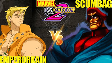 MvC2 Mvci Umvc3 SCUMBAG vs EMPEROR KAIN pt 2
