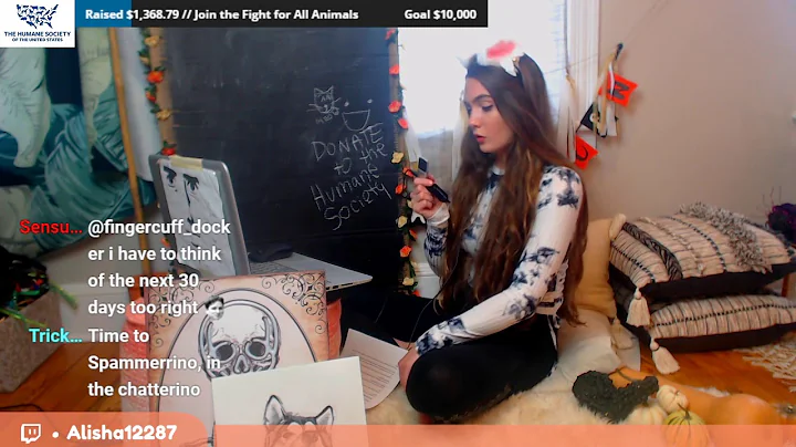 Alisha12287 has Kathleen Summers on her stream. Sh...