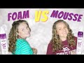 IS MOUSSE THE SAME AS FOAM? -- Wavy Curly Hair Styling Comparison