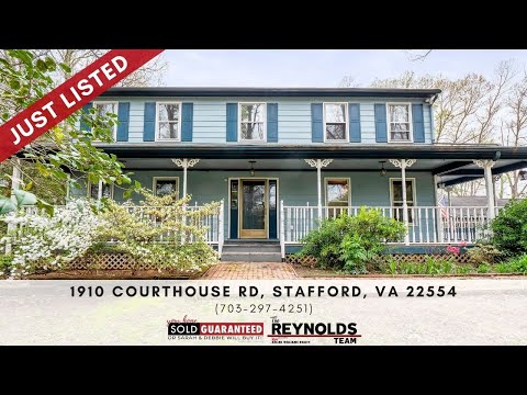 1910 Courthouse Road, Stafford, VA home video tour