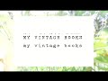[Books] My vintage book collection 2