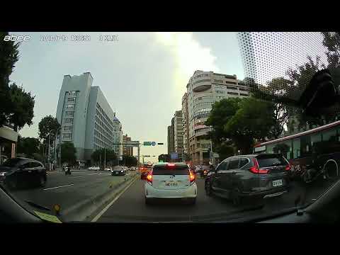 【快譯通 abee】E288 前鏡頭日間實測影片 Front View Dash Cam Day Driving Video