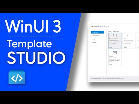 Windows UI 3 : Template Studio in WinUI 3 | WinUI 3 Gallery