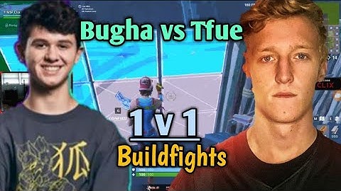 Bugha vs Tfue 1v1 Build fights | World cup winner vs tfue