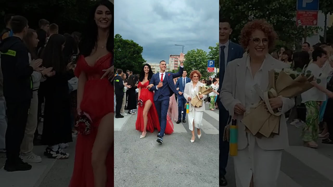 Defile maturanata bijeljinske Gimnazije i Muzičke škole