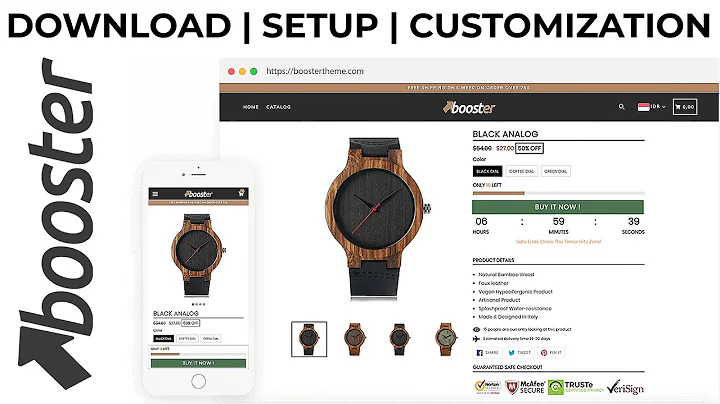 Boost Conversion Rates with Booster Theme: Ultimate Shopify Solution