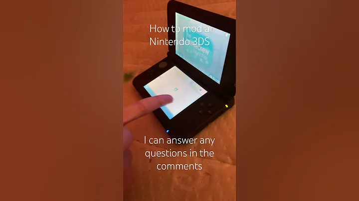How to mod a 3DS explained in 60 seconds! #nintendo #3ds #ds #retrogaming #gaming #howto #shorts