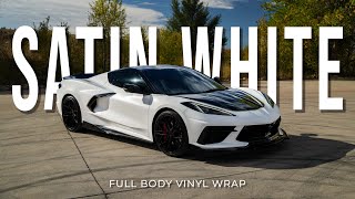 C8 Corvette Gets a Complete Rewrap and Ceramic Coating Transformation