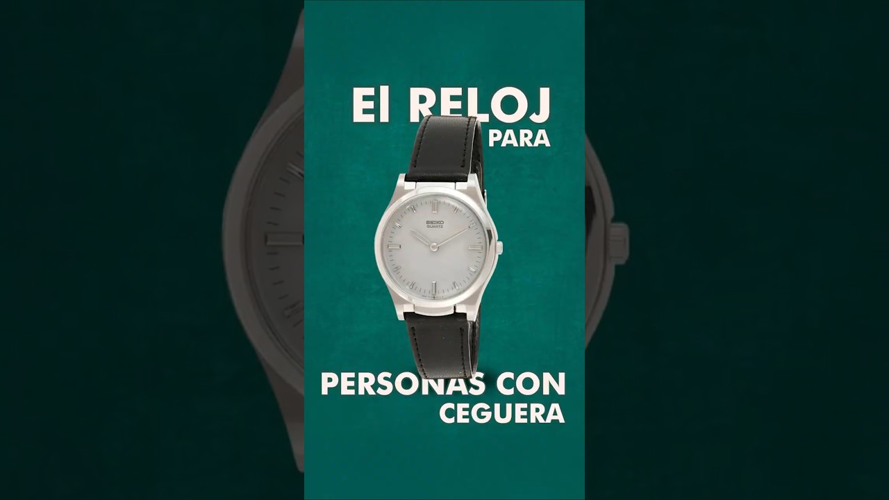 The watch for blind people - YouTube