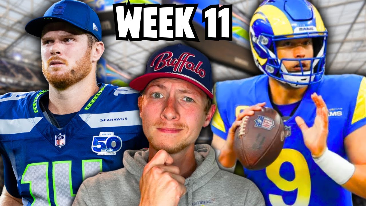 My Week 11 NFL Predictions - YouTube