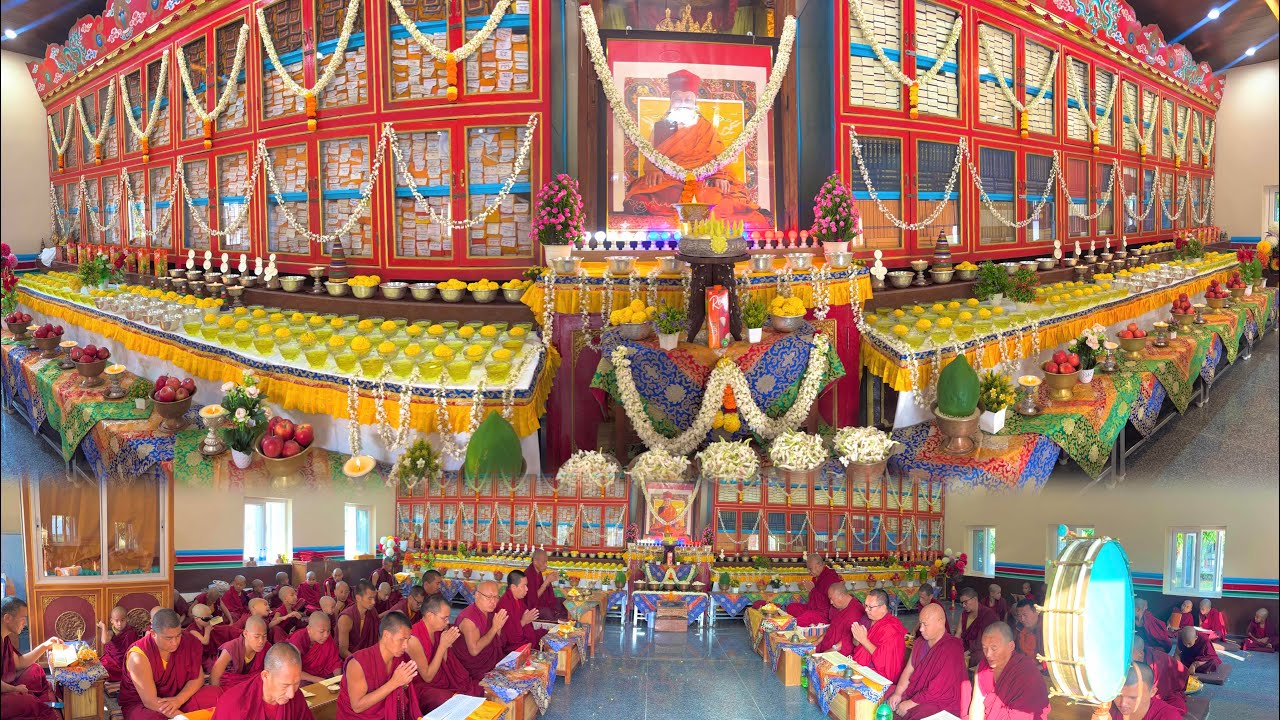 ལོ་གསུམ་འཁོར་བའི་རྗེ་བླ་མ་དགོངས་རྫོགས་དུས་དྲན་བསུ། #mahaparinirvana #anniversary #3rdanniversary 