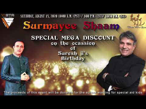 Unforgettable Musical Journey | Suresh Wadkar | Surmayee Shaam