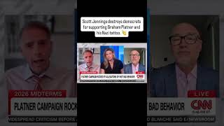 Scott Jennings destroys democrats for supporting Graham Platner and his Nazi tattoo