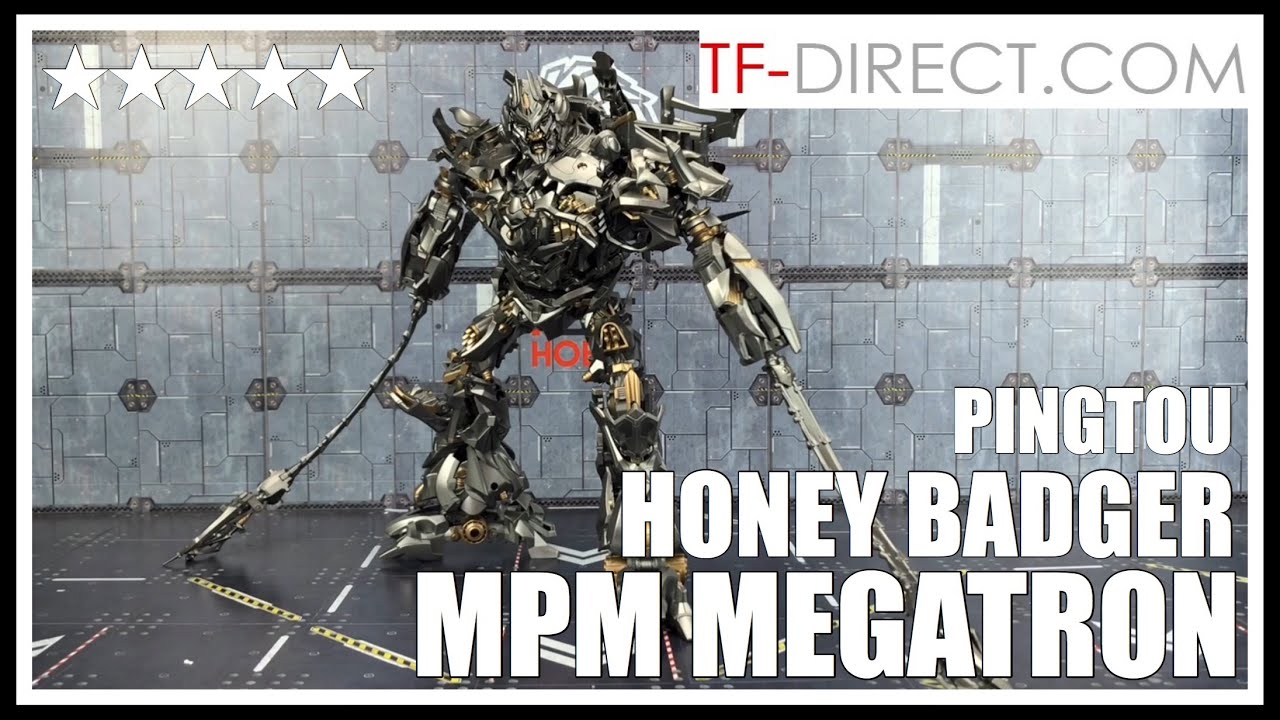 Pingtou Honey Badger KO MPM-08 Megatron Review - YouTube