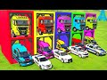 TRANSPORTING ALL POLICE CARS and AMBULANCE EMERGENCY VEHICLES WITH MERCEDES POLICE TRUCKS! FS22