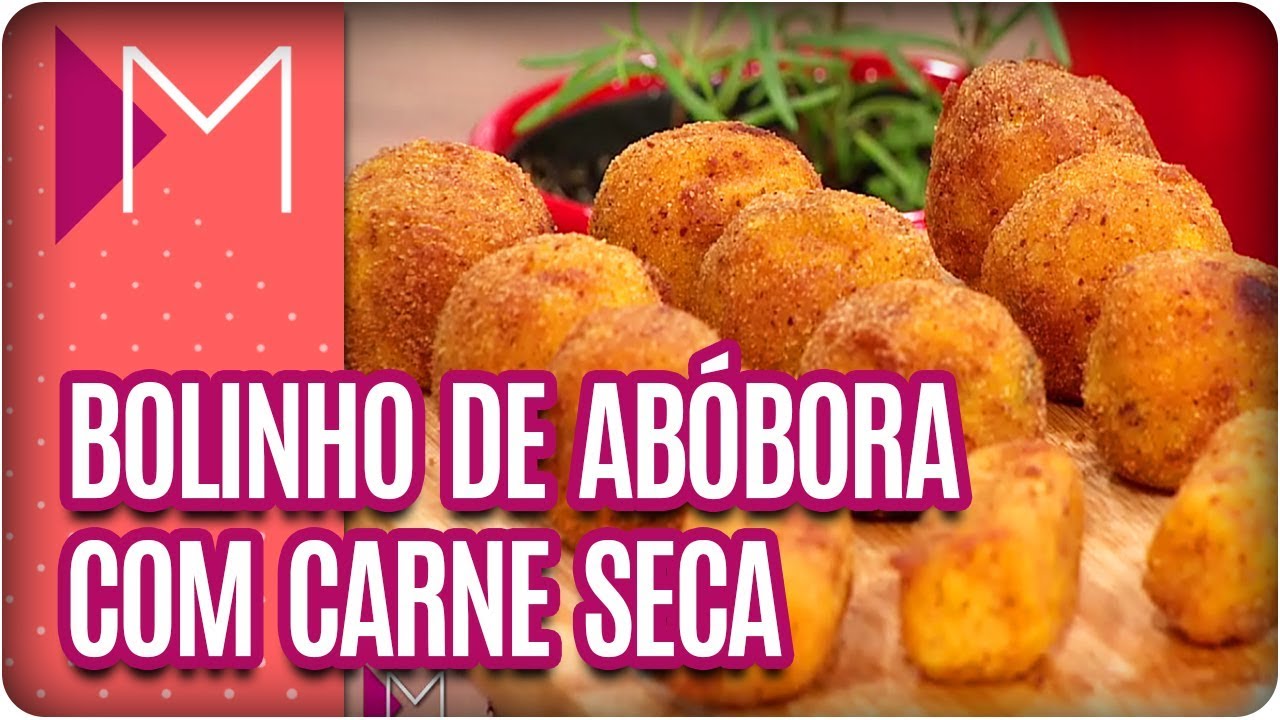 Bolinho de abóbora com carne seca - Mulheres (07/03/18)