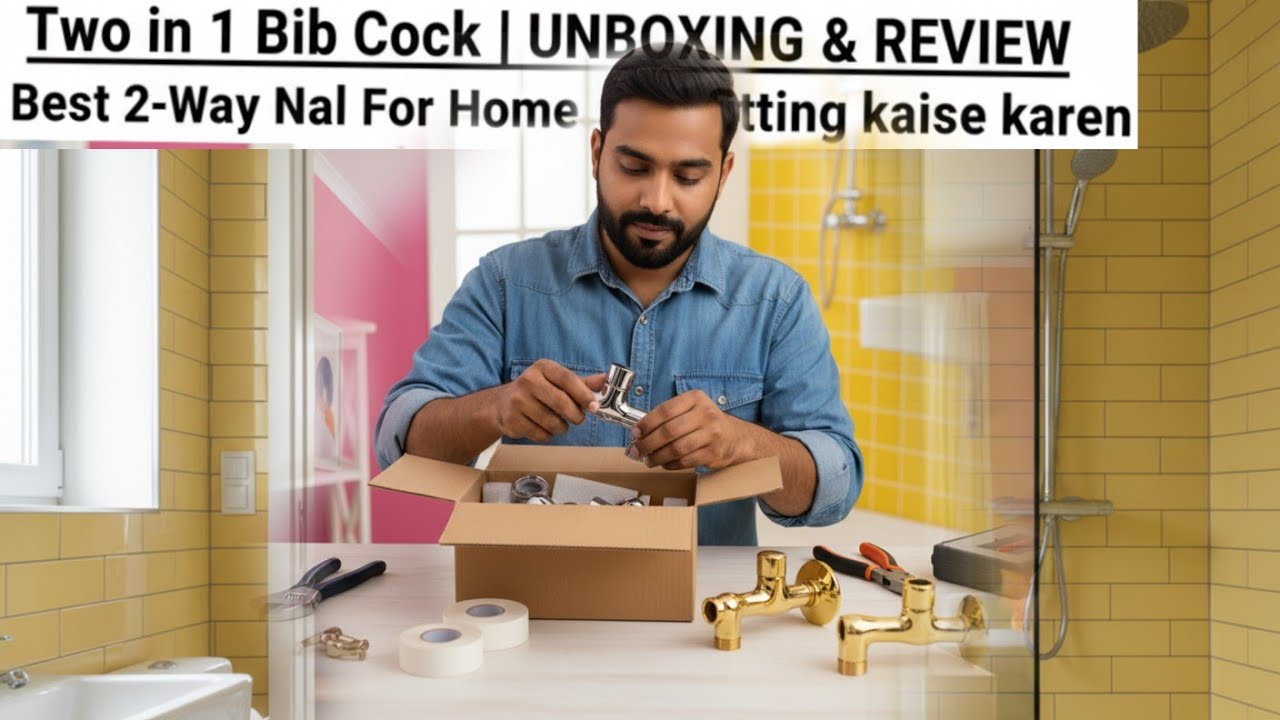 Two in 1 Bib Cock UNBOXING & REVIEW Best 2Way Nal For Home nal