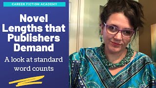 Detailed Typical Industry Standard Novel Lengths | Average Fiction Novel Word Counts Profile