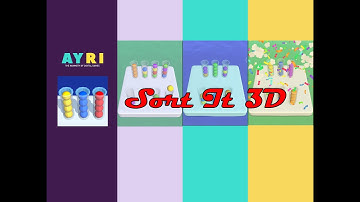 Sort It 3D game for Android, iphone ios devices