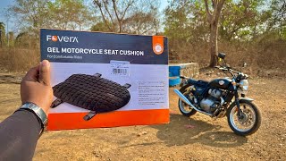 Make Your Bike Seat Comfortable | Best Alternative For Air Seat | Fovera Gel Seat Cushion