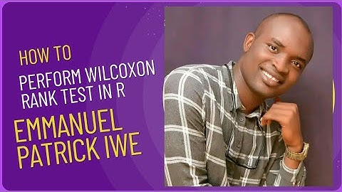 Wilcoxon Rank Sum Test In R