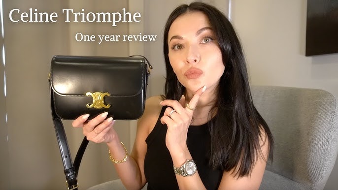 Celine Triomphe Wallet Review - The Velvet Life