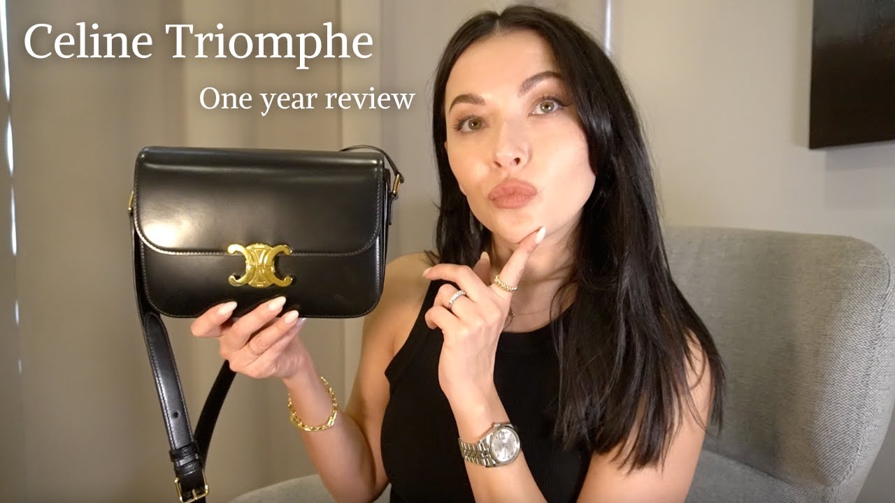 Celine Triomphe Bag Review: Pros & Cons, Modshots, What Fits