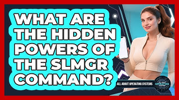 What Are The Hidden Powers Of The Slmgr Command? - All About Operating Systems