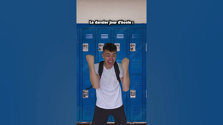 Le Dernier Jour D'école