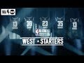 Western Conference All-Star Starters Revealed | NBA on TNT