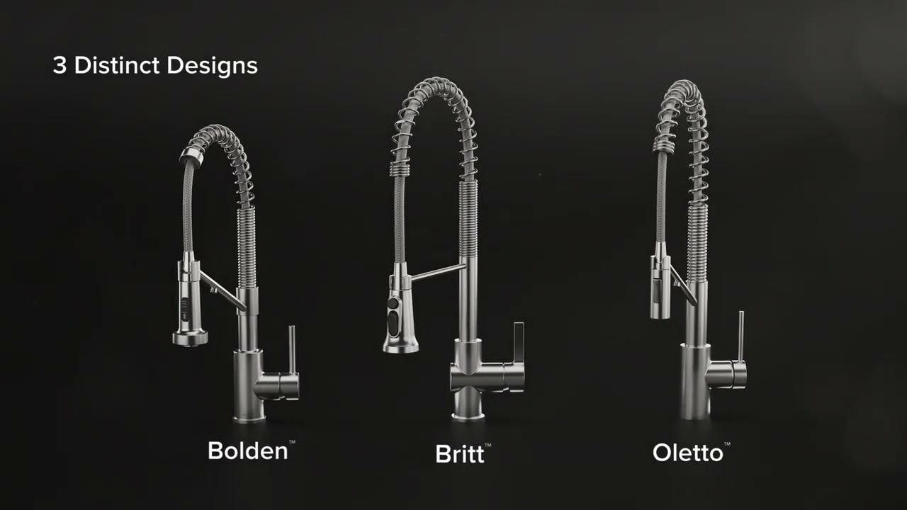 Introducing Kraus 2-in-1 Water Filter Kitchen Faucets