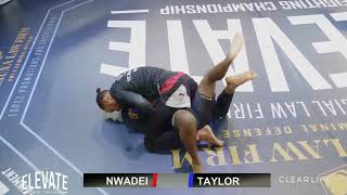 Elevate Fight Night 1 Darius Pendleton Vs Noah Nwadei Full Fight Cage Grappling