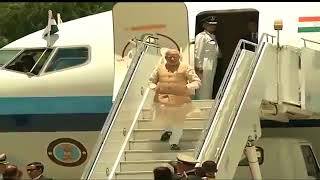 PM Narendra Modi arrives in Bhutan, aboard Indian Air Force One