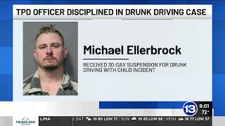 TPD officer disciplined after guilty plea for DUI with child in vehicle