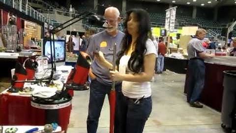 Anie Sharpens WoodTurning Tool & Polishes Ring