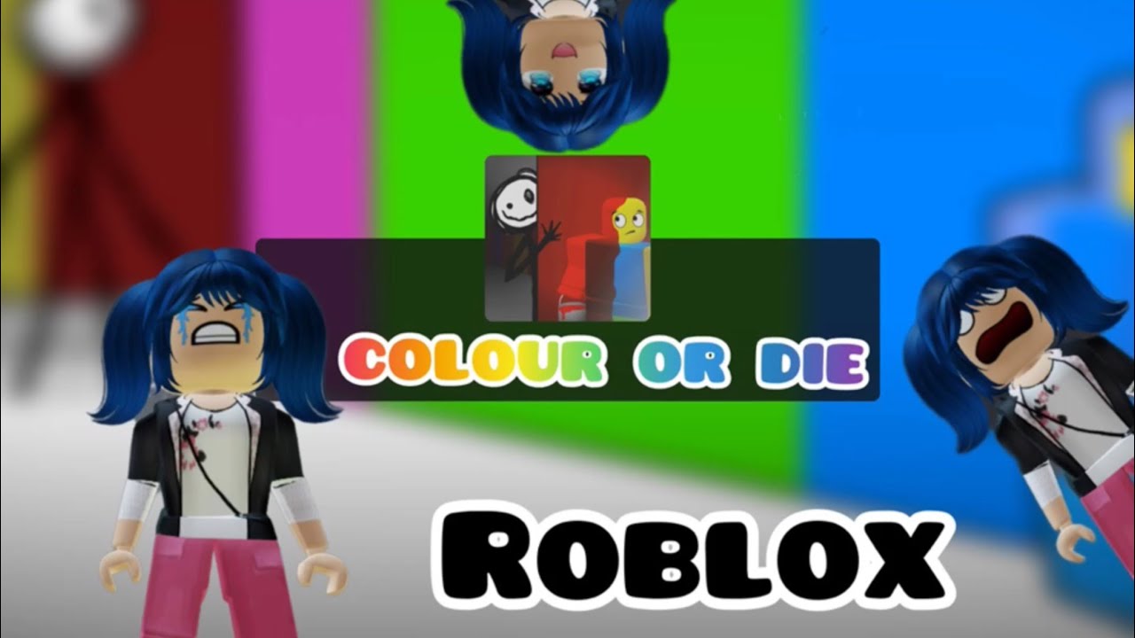 Playing Roblox colour or DIE - YouTube