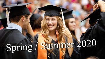 Drive-thru Commencement for Spring and Summer 2020 Graduates