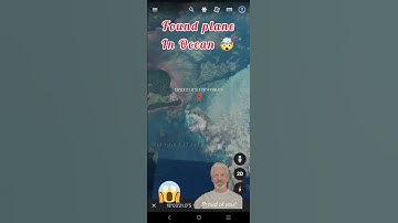 #99 Found lost Airplane in Ocean #shorts #googlemaps #googleearth #ytshorts #ytshortsindia